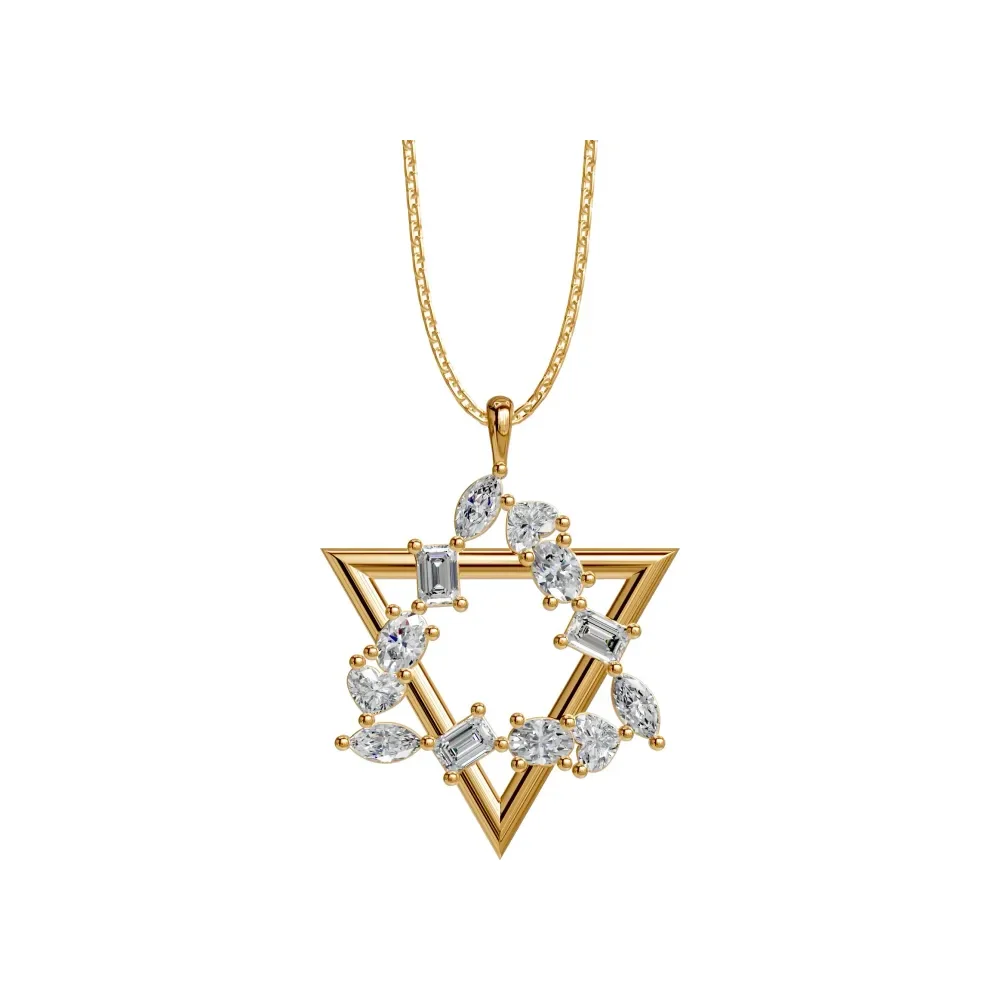 תליון מגן דוד - DRP-7511